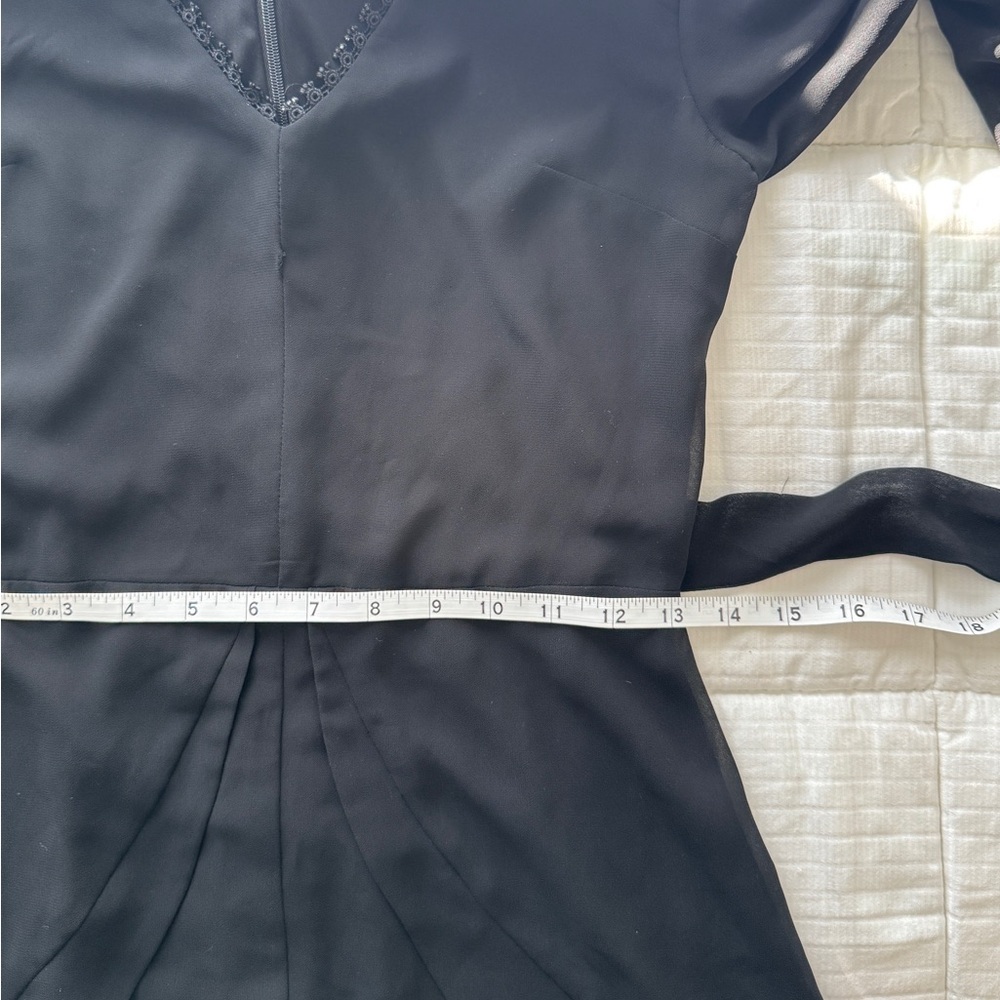 Express black v neck romper, size 2 - Picture 6 of 9